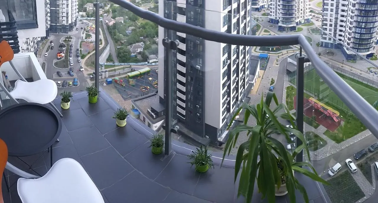 Apartament Красивая Квартира С Шикарным Видом У Метро Kijów Ukraina